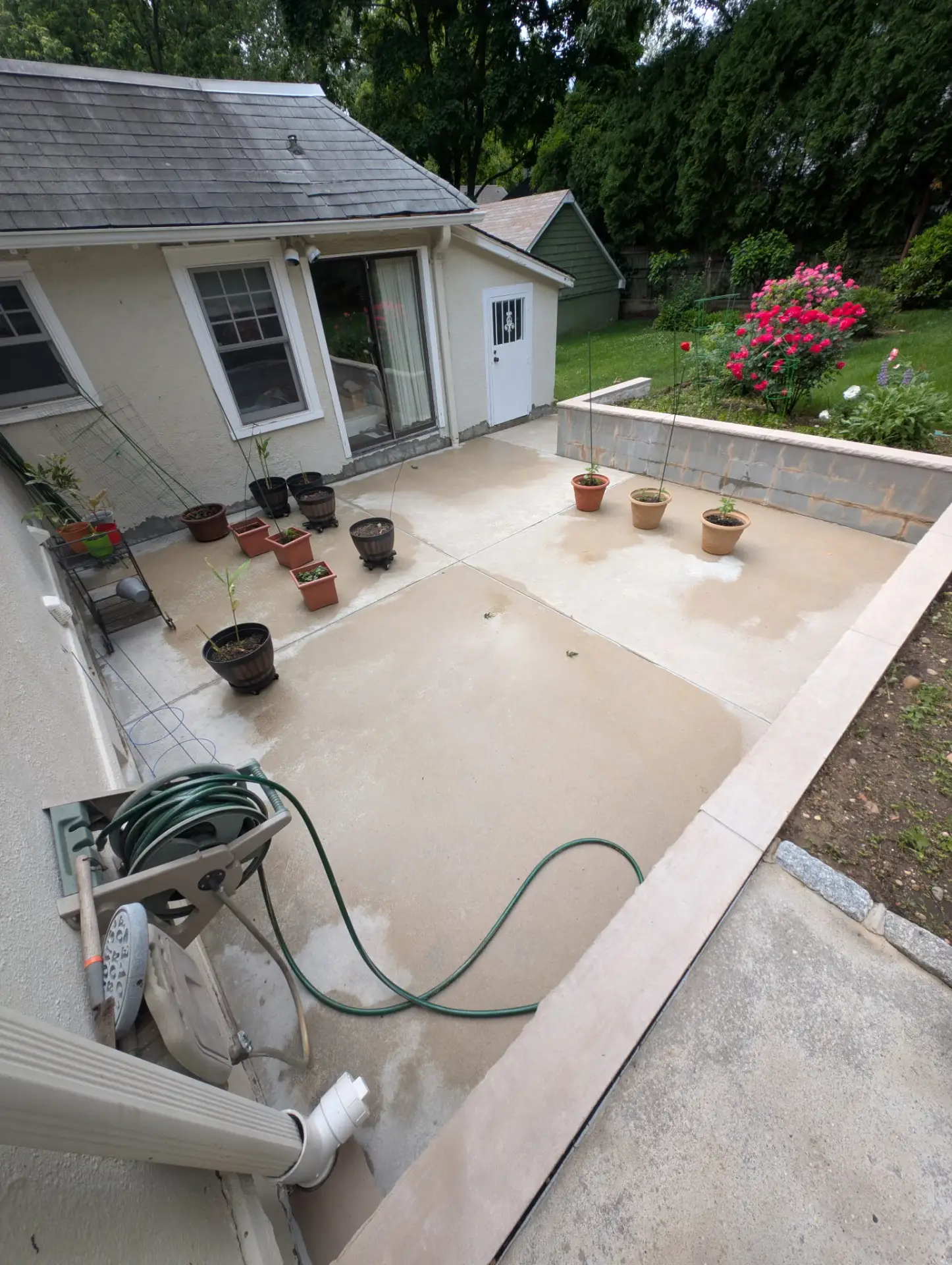 After exterior cleaning job 3
